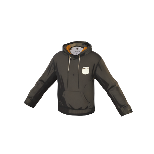 Design Black Hoodie QU