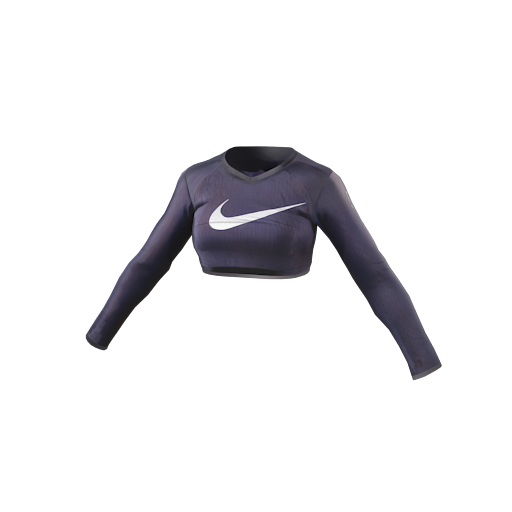 design-Cropped Fine Knit wi by Nike