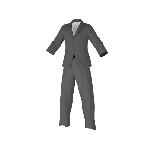 Design all black suit