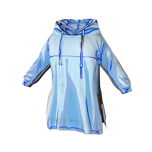 Design blue sky cotton cand