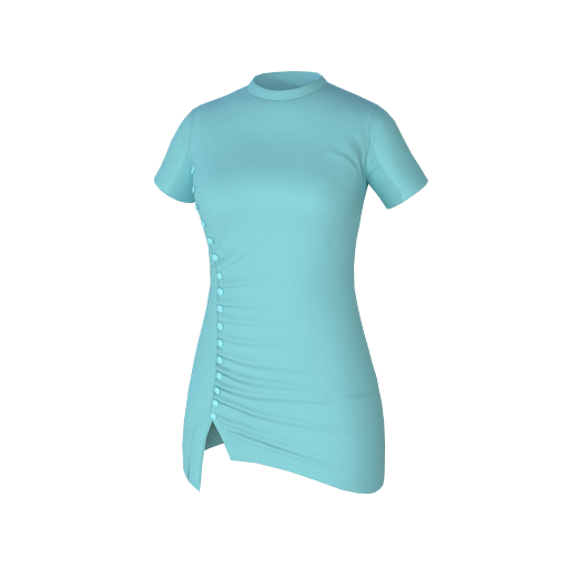 Design Light blue dress