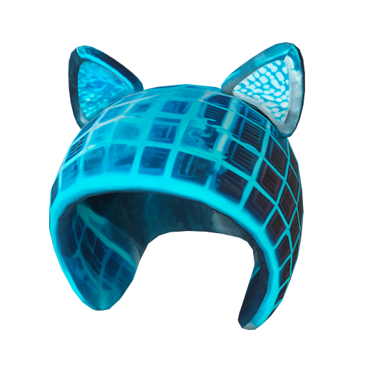 Design Electric neon blue L