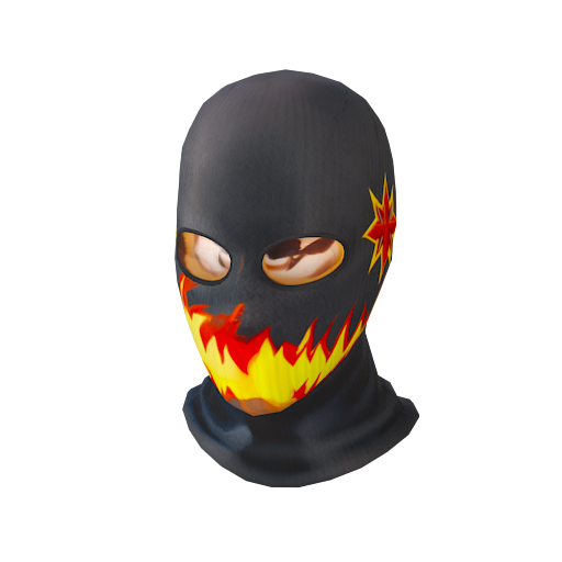 Design Black balaclava It h