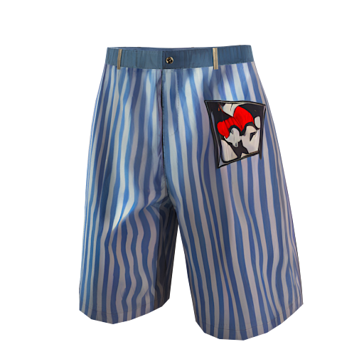 Design stripe pants