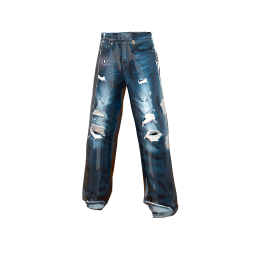design - Dark blue jeans with by Professor