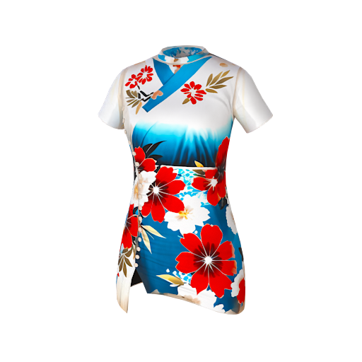 Design Japanese kimono styl