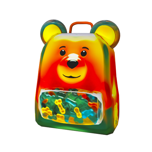 design - Gummy bear bag by Periastron