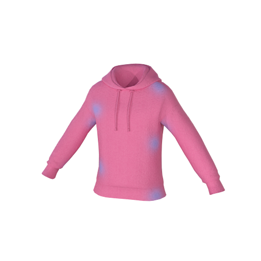Design pink hoodie