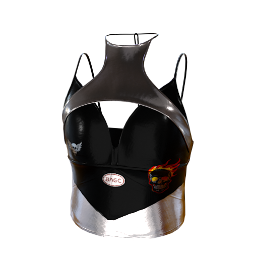 Design matalic tank top