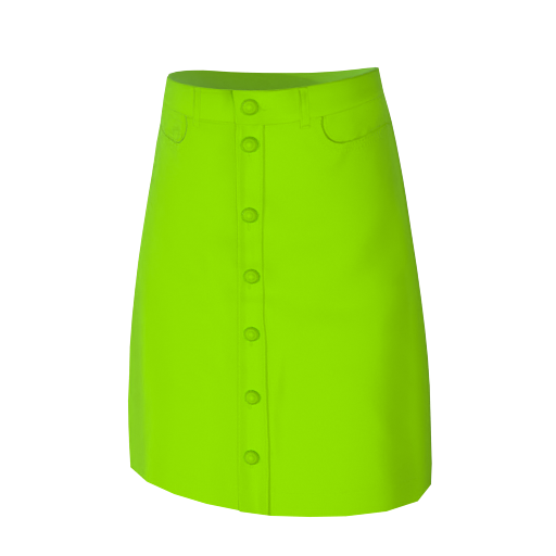 Design Green skirt