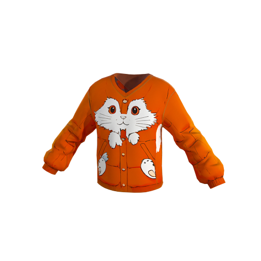 Design a cute short red puf