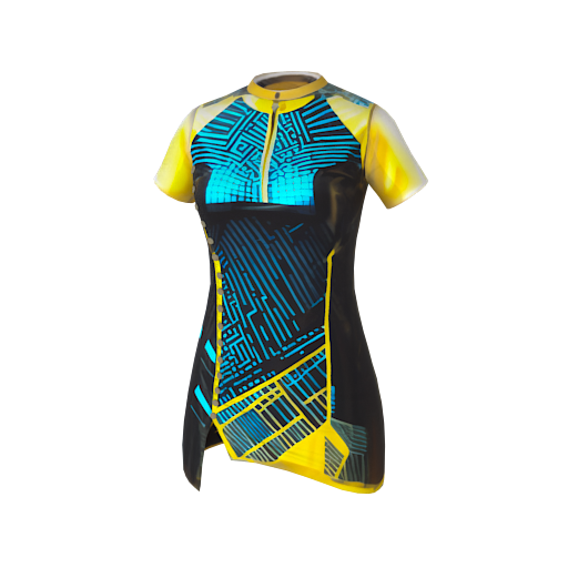 design - a dress with shiny n by HEXA