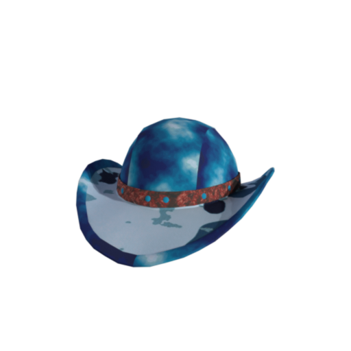 Design hat blue