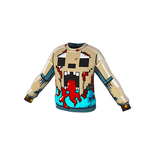 Design minecraft zombie 