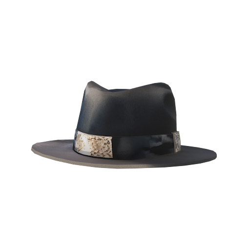 Design Matte black fedora w