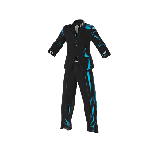 Design black suit gentle me