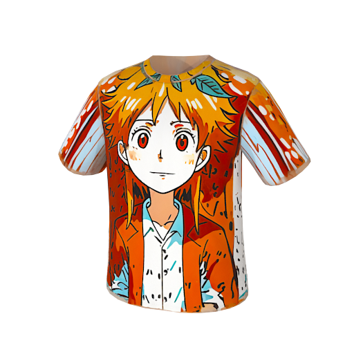 design - orange cute shirt by simohamed