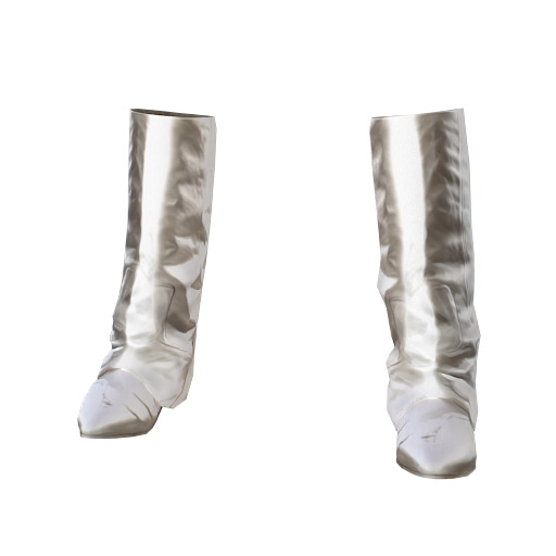 Design white boots