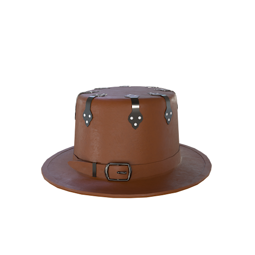 design-Leather Hat  by dfasfef