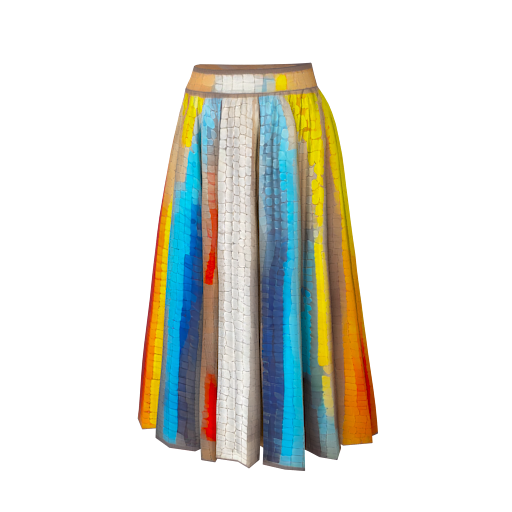 Design vertical line rainbo