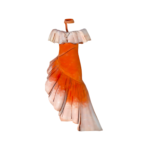 design - red and pink dress by CallMeKai