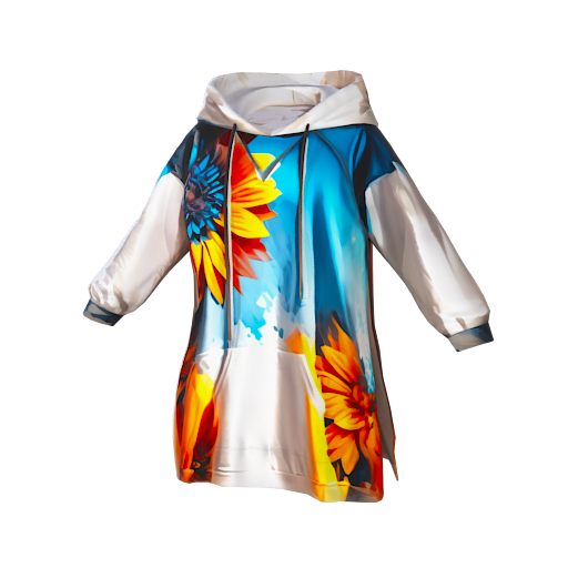 design - Hooded dress design  by momoayase