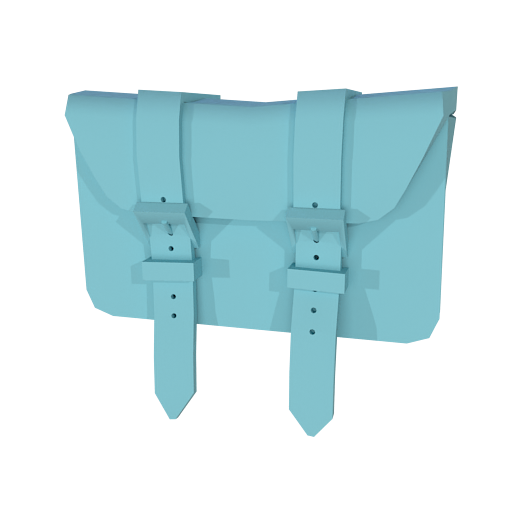 Design Light Blue Bag