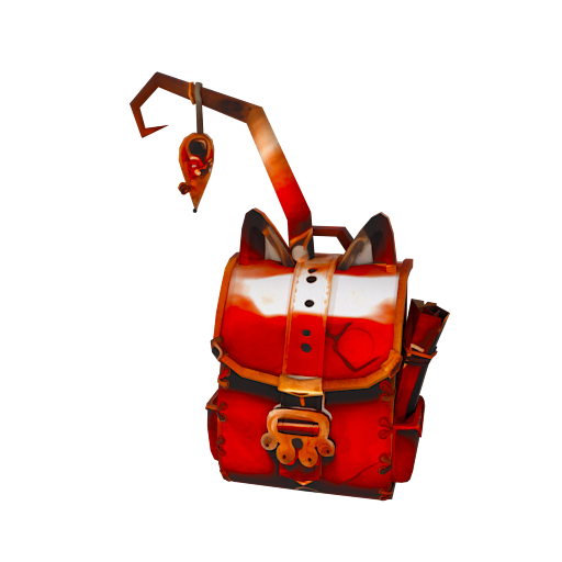 Design bloody red bag