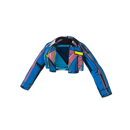 design - Neon Cropped Jacket  by YoGirlYorkabiel