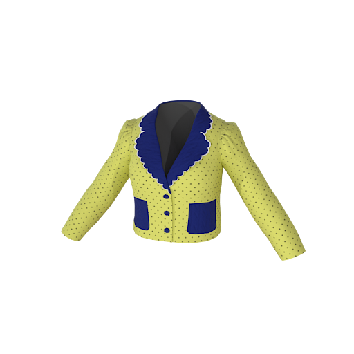 design-Retro Scallop Jacket by Danni