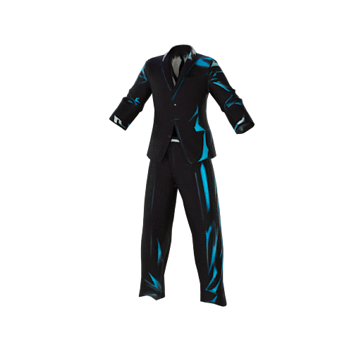 Design Blue and black suit