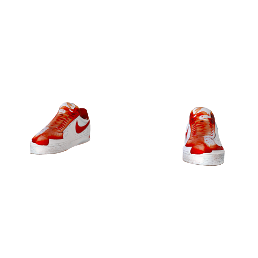 Design red nike shoes
