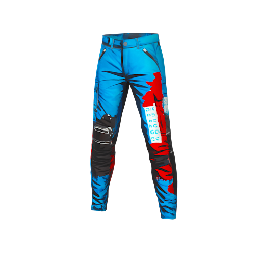 design - Black cargo pants wi by Genie