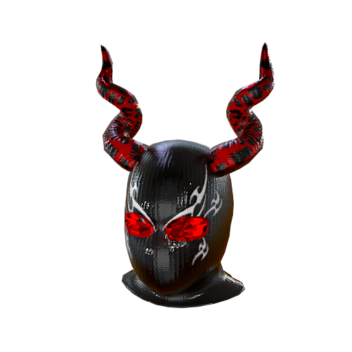 Design Black devil horns v2